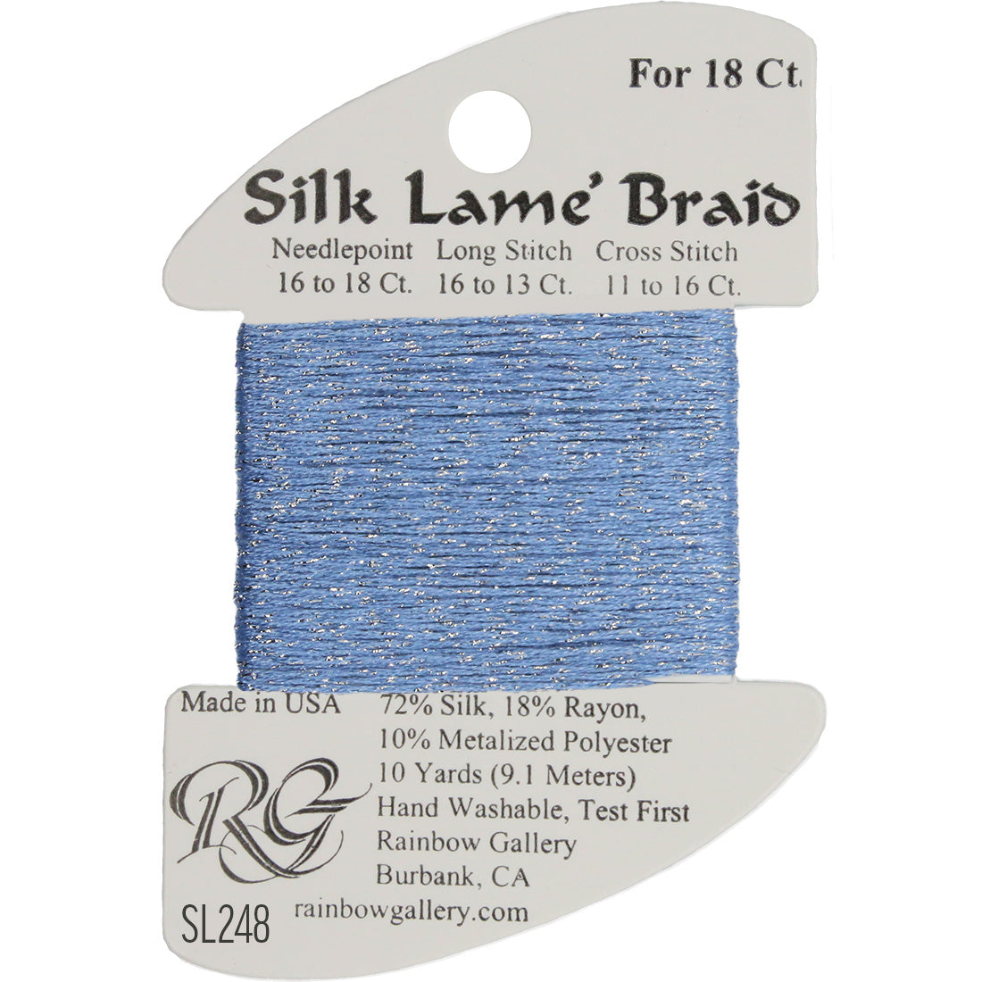 Silk Lame Braid 18 ct., Group 3