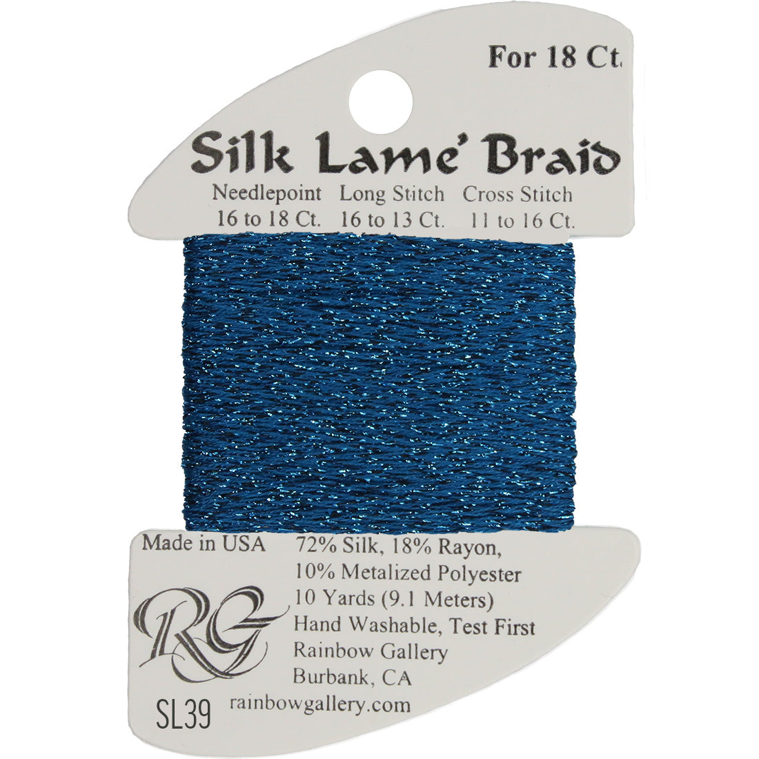 Silk Lame Braid 18 ct.,  Group 1