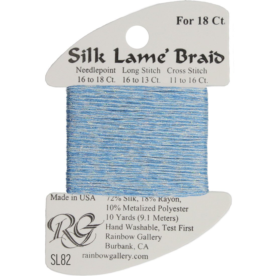 Silk Lame Braid 18 ct.,  Group 1