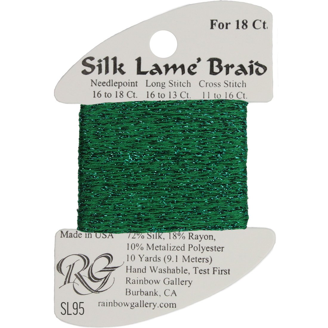 Silk Lame Braid 18 ct.,  Group 1