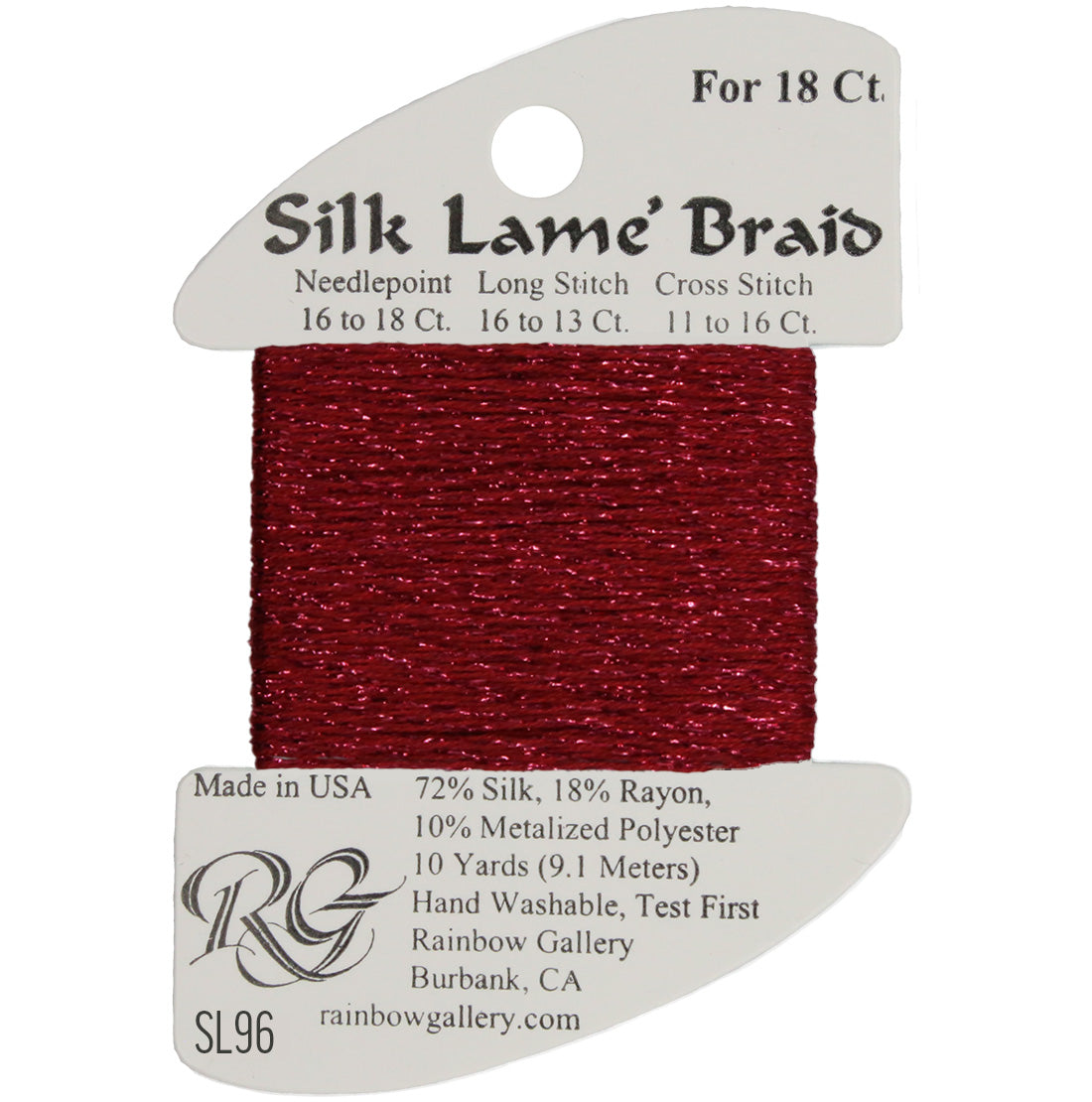 Silk Lame Braid 18 ct.,  Group 1