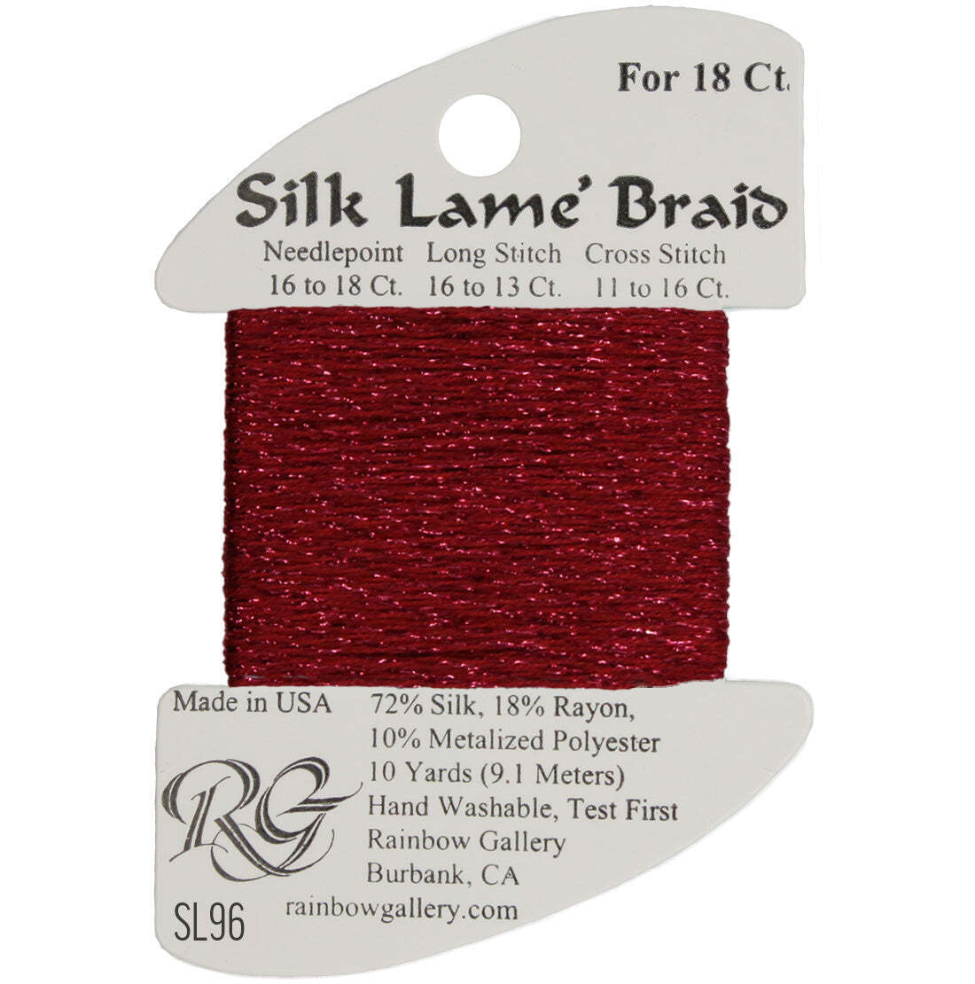 Silk Lame Braid 18 ct.,  Group 1