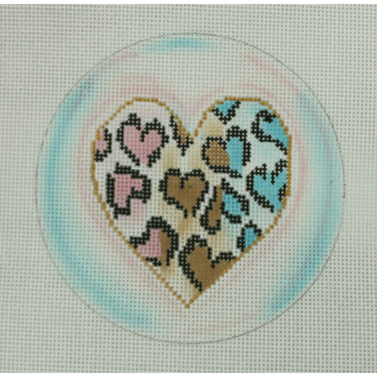 Animal Print Heart
