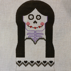 Skeleton Bride with stitch guide