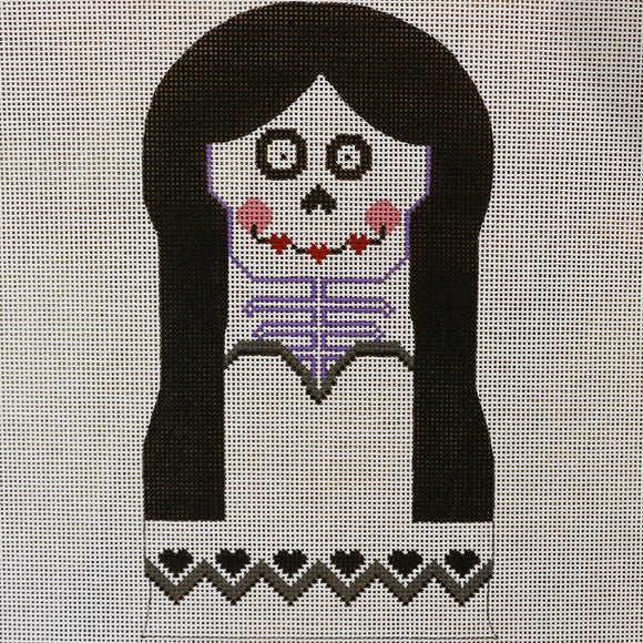 Skeleton Bride with stitch guide