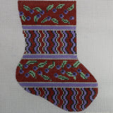 Red & Purple Mini Sock