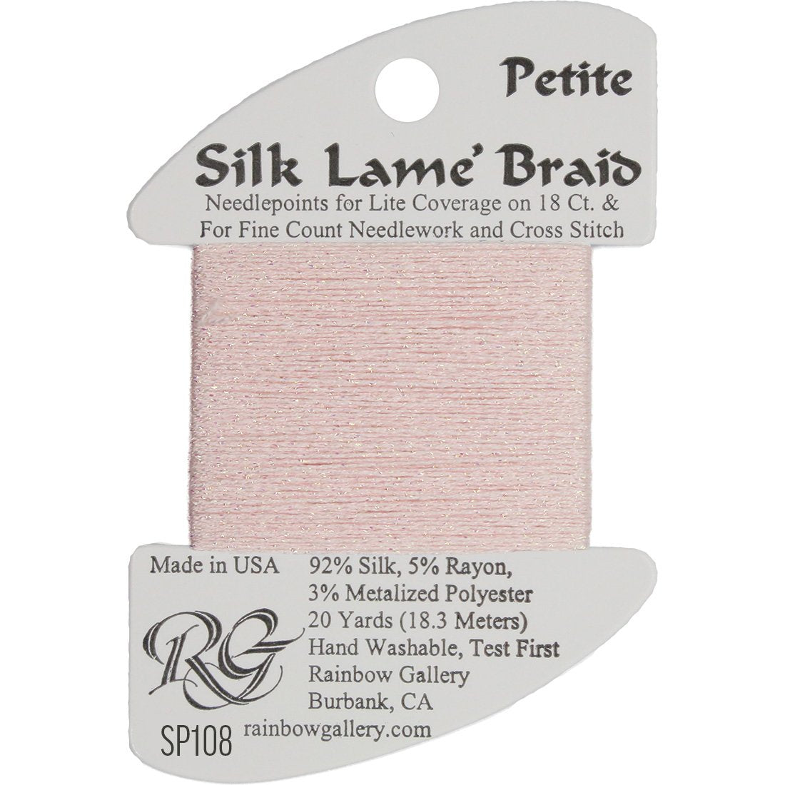 Petite Silk Lame Braid,  Group 2