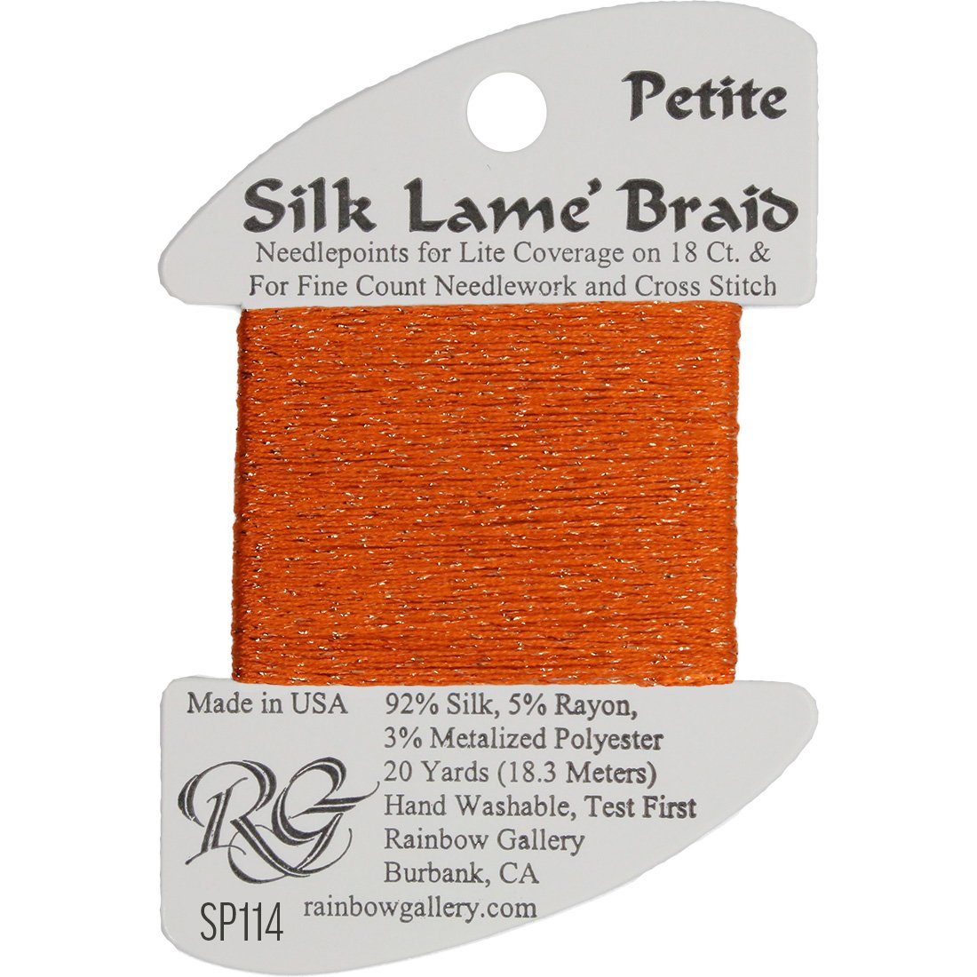 Petite Silk Lame Braid,  Group 2