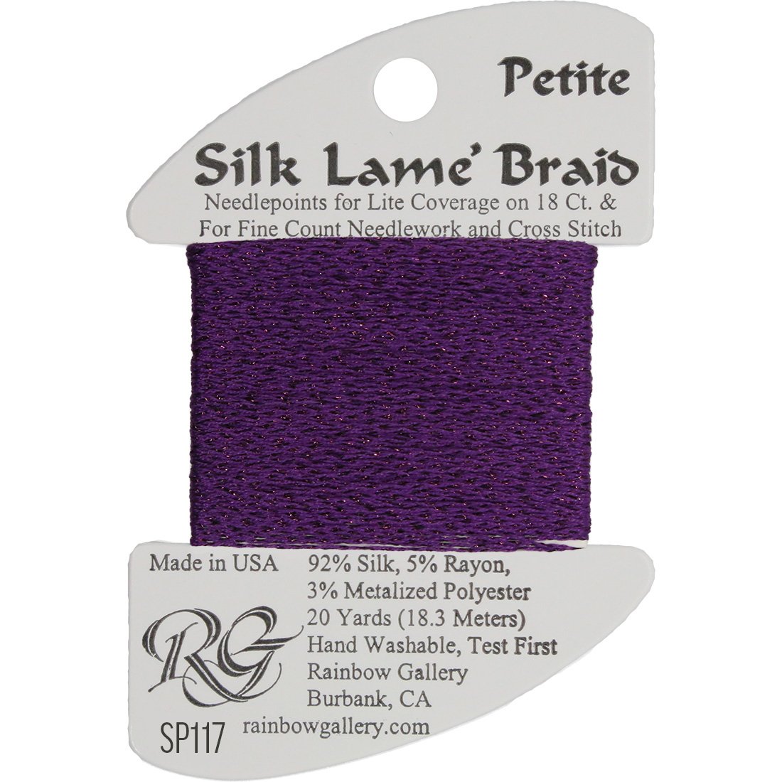 Petite Silk Lame Braid,  Group 2