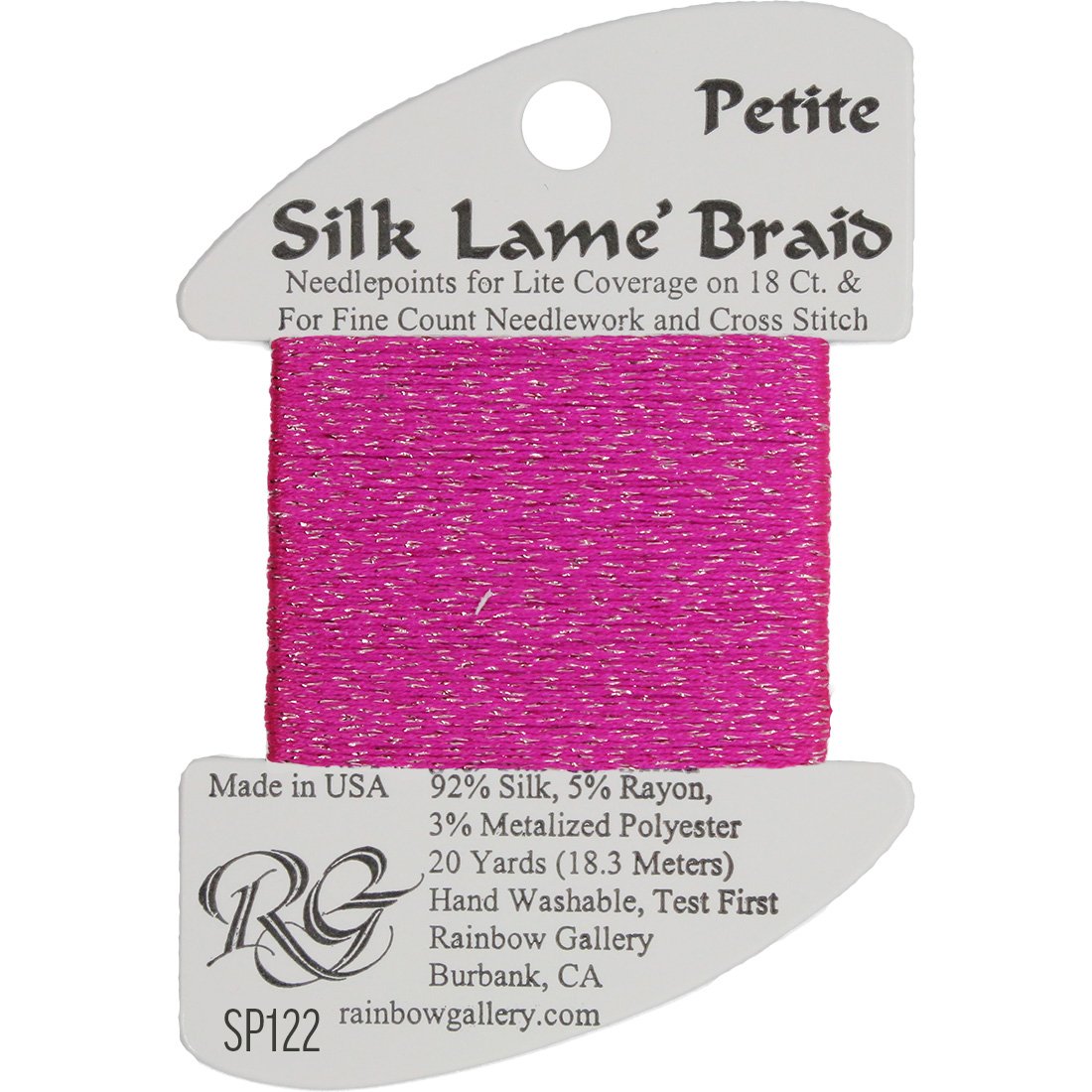 Petite Silk Lame Braid,  Group 2