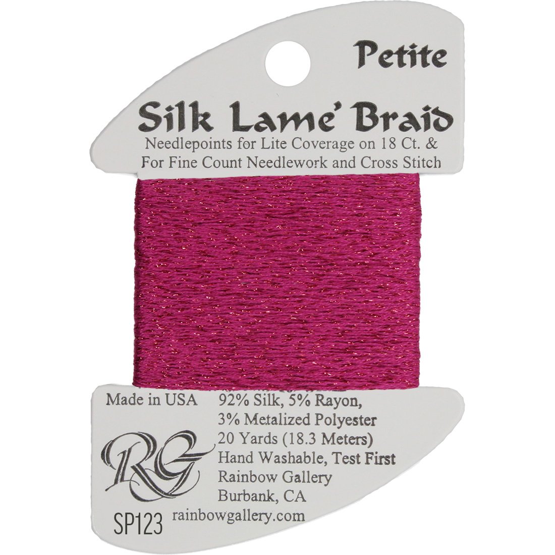 Petite Silk Lame Braid,  Group 2