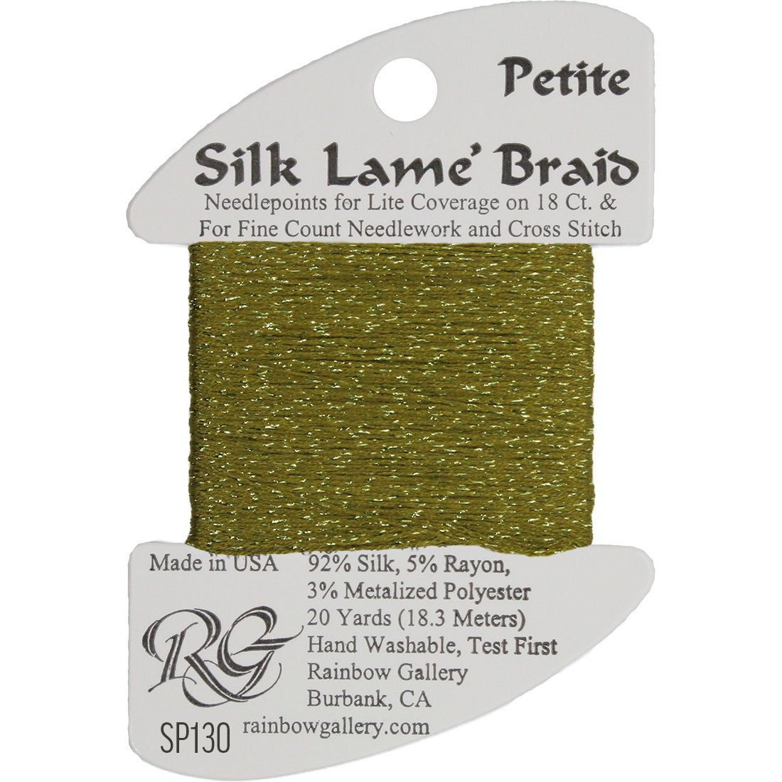 Petite Silk Lame Braid,  Group 2