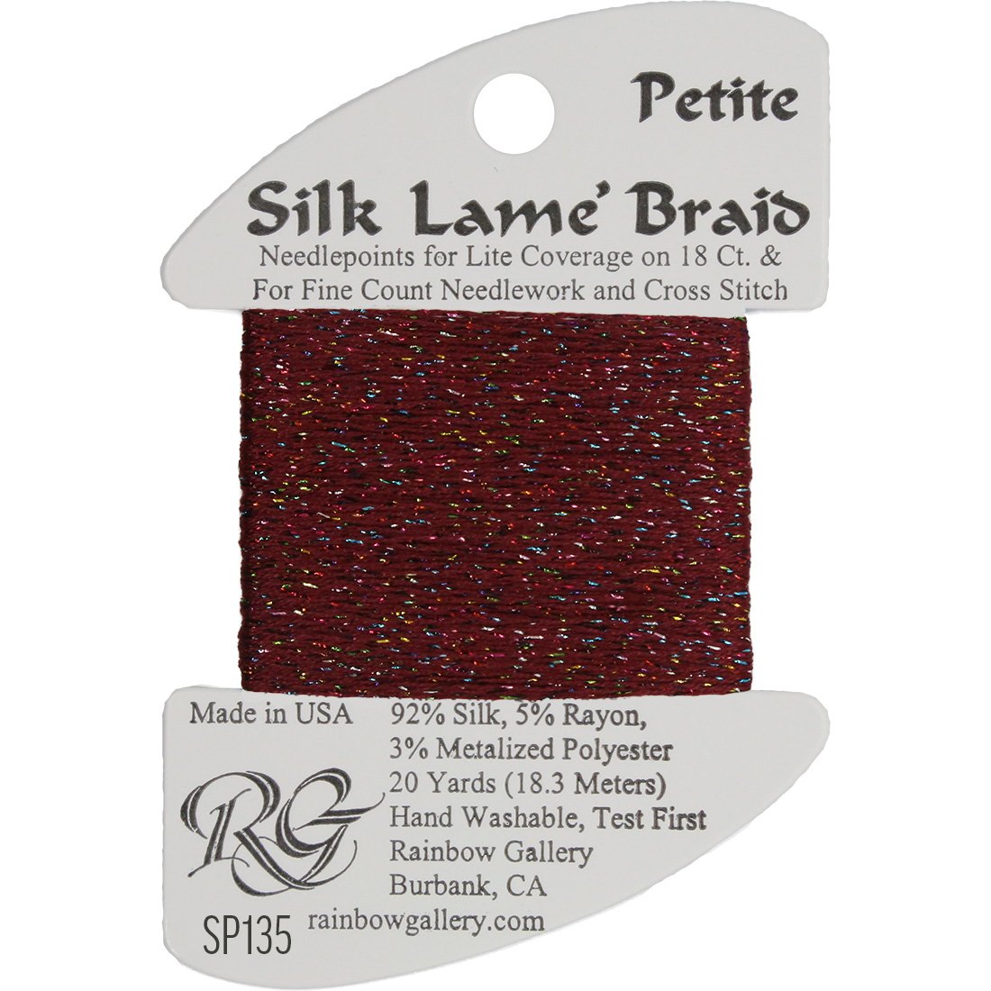 Petite Silk Lame Braid,  Group 2