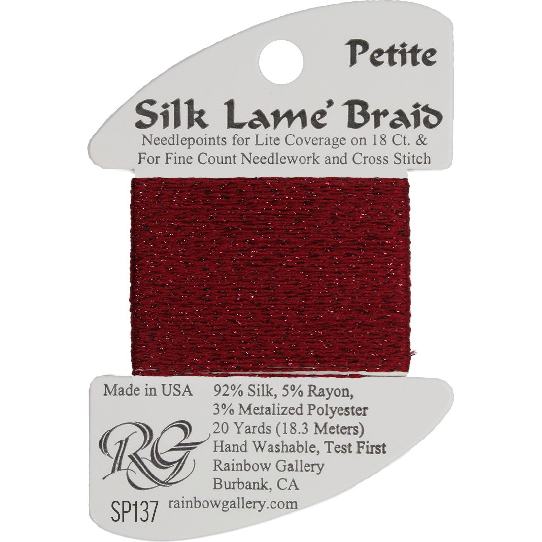 Petite Silk Lame Braid,  Group 2