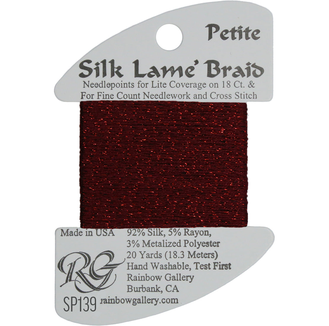 Petite Silk Lame Braid,  Group 2