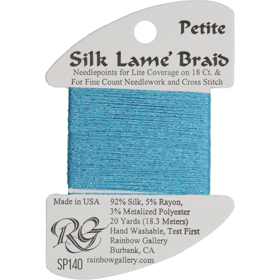 Petite Silk Lame Braid,  Group 2