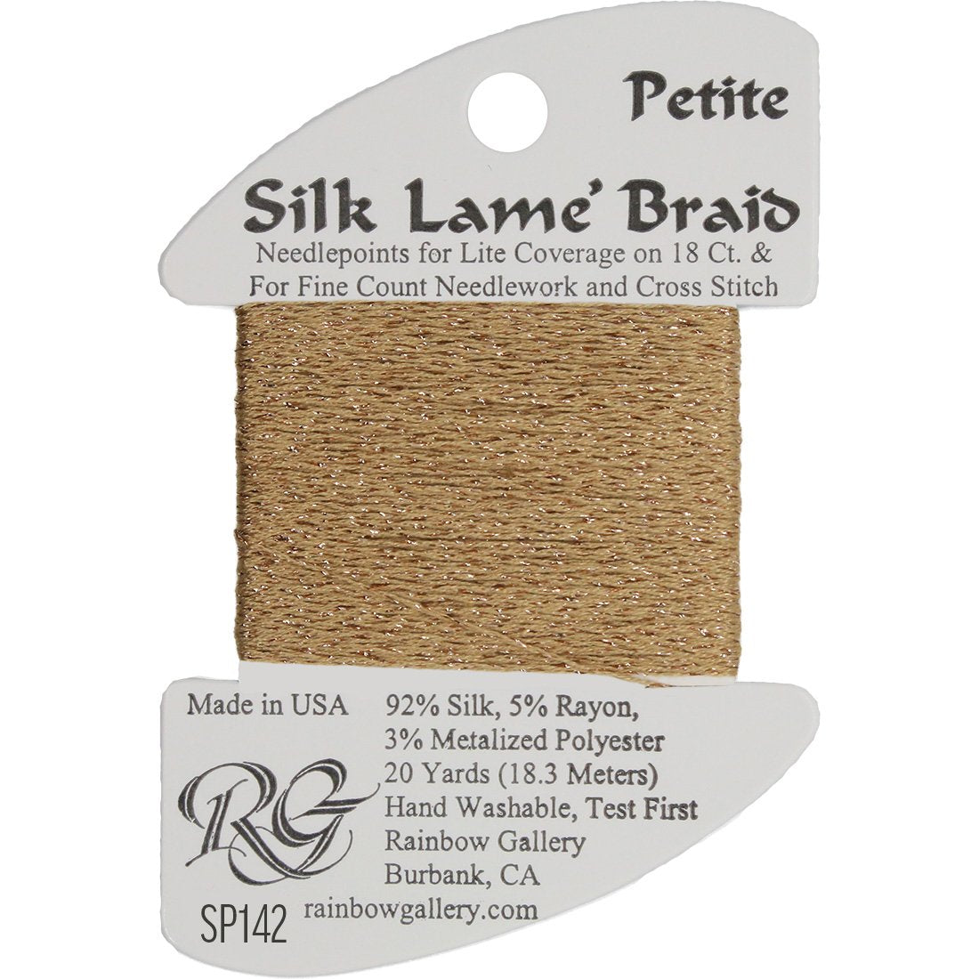 Petite Silk Lame Braid,  Group 2