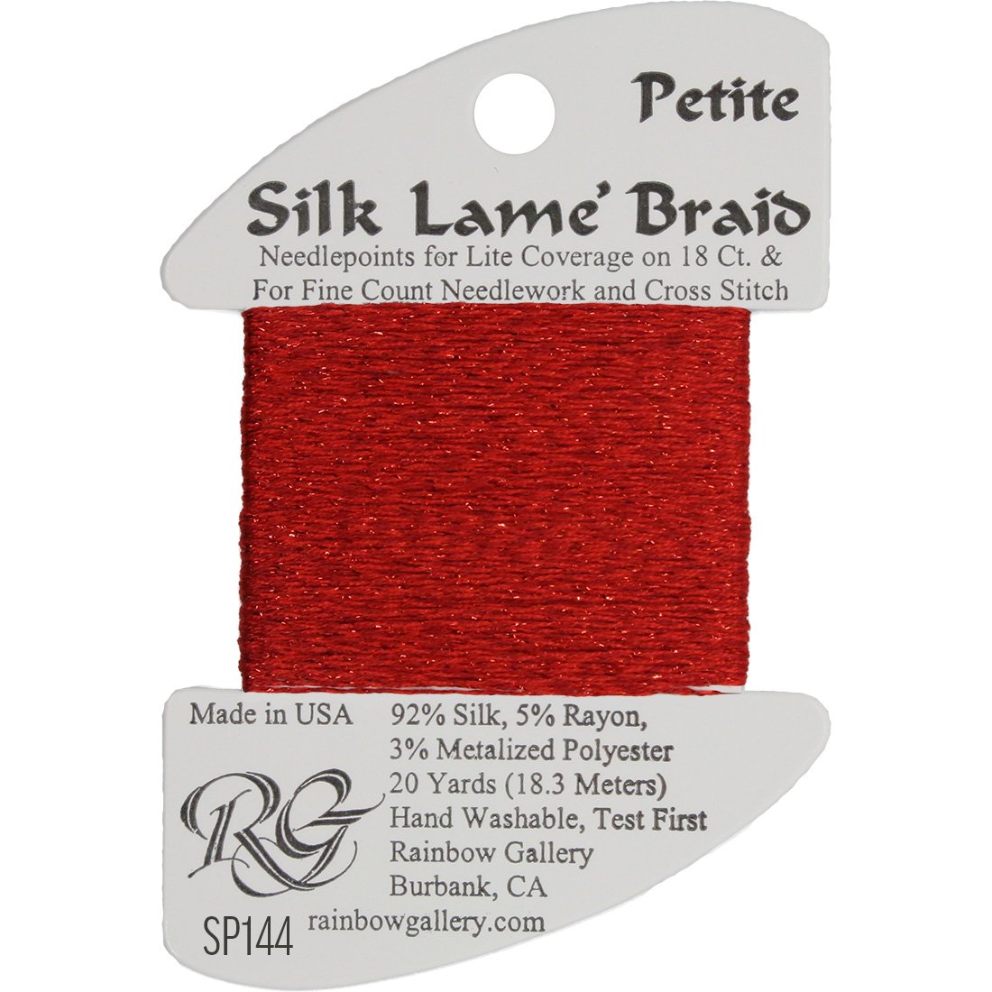 Petite Silk Lame Braid,  Group 2