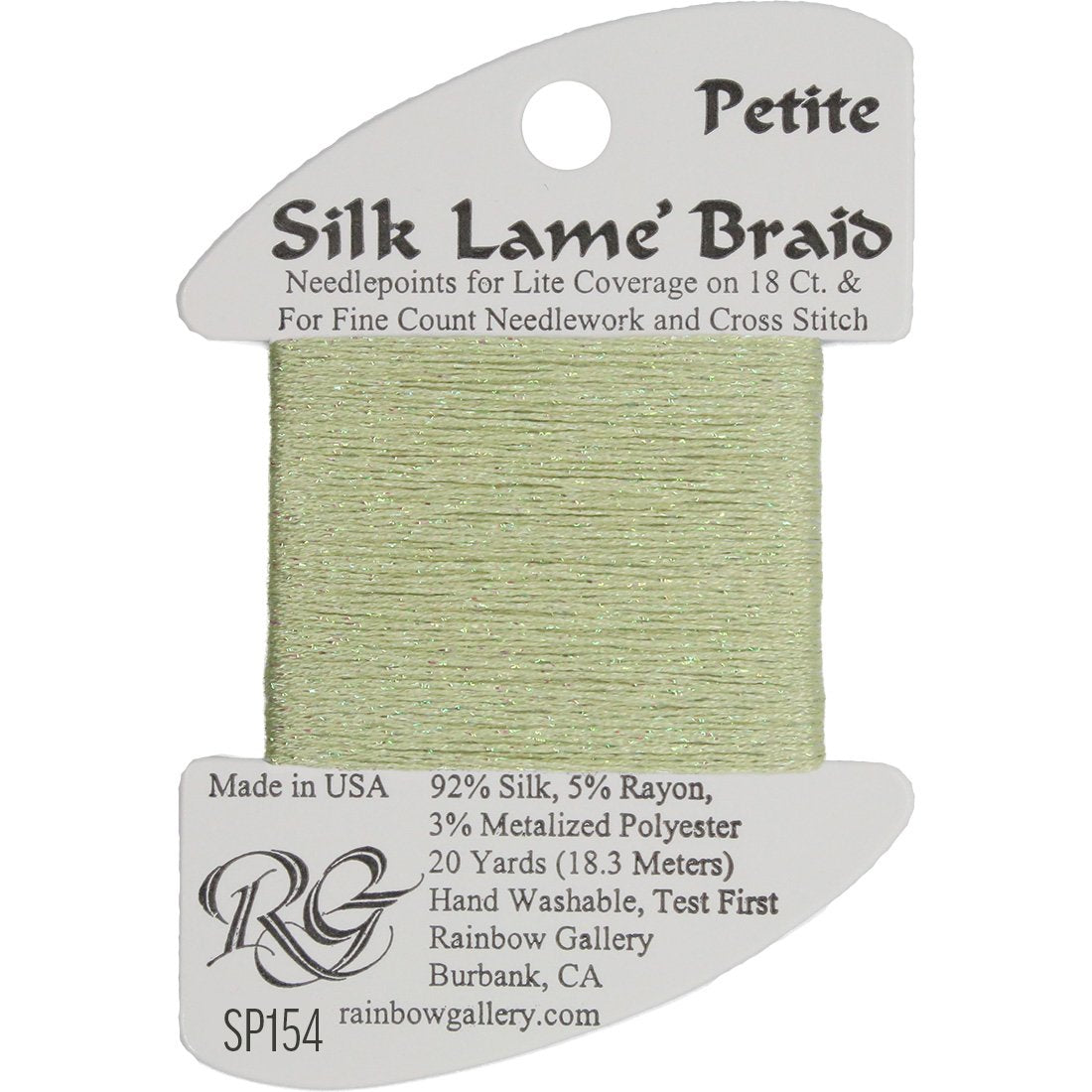 Petite Silk Lame Braid,  Group 2