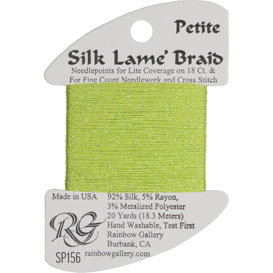 Petite Silk Lame Braid,  Group 2