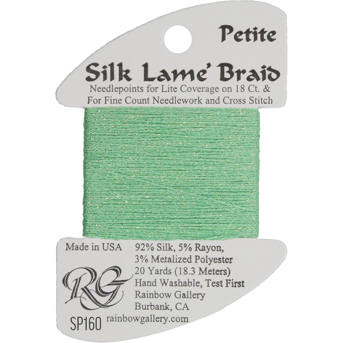 Petite Silk Lame Braid,  Group 2