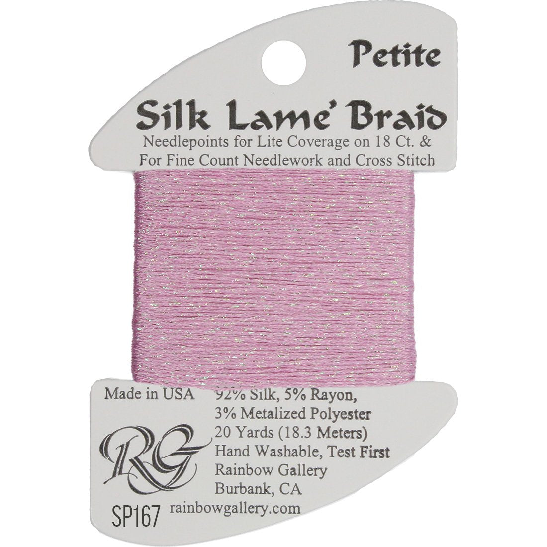 Petite Silk Lame Braid,  Group 2
