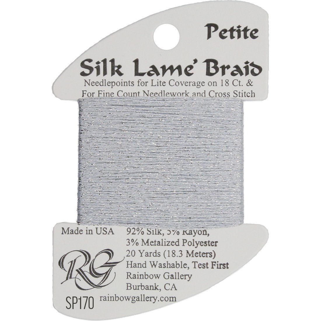 Petite Silk Lame Braid,  Group 2