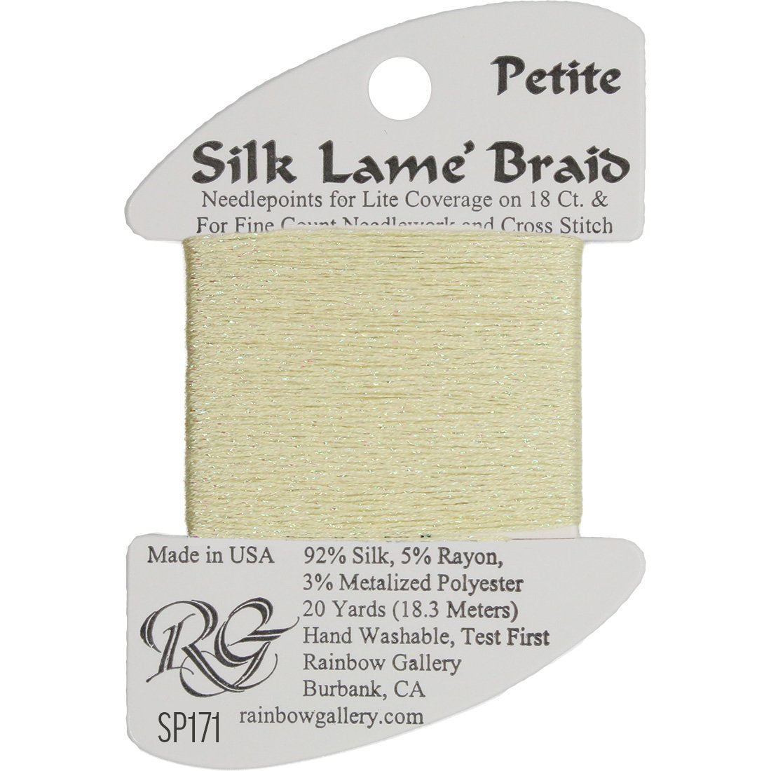 Petite Silk Lame Braid,  Group 2