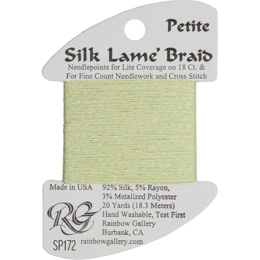 Petite Silk Lame Braid,  Group 2