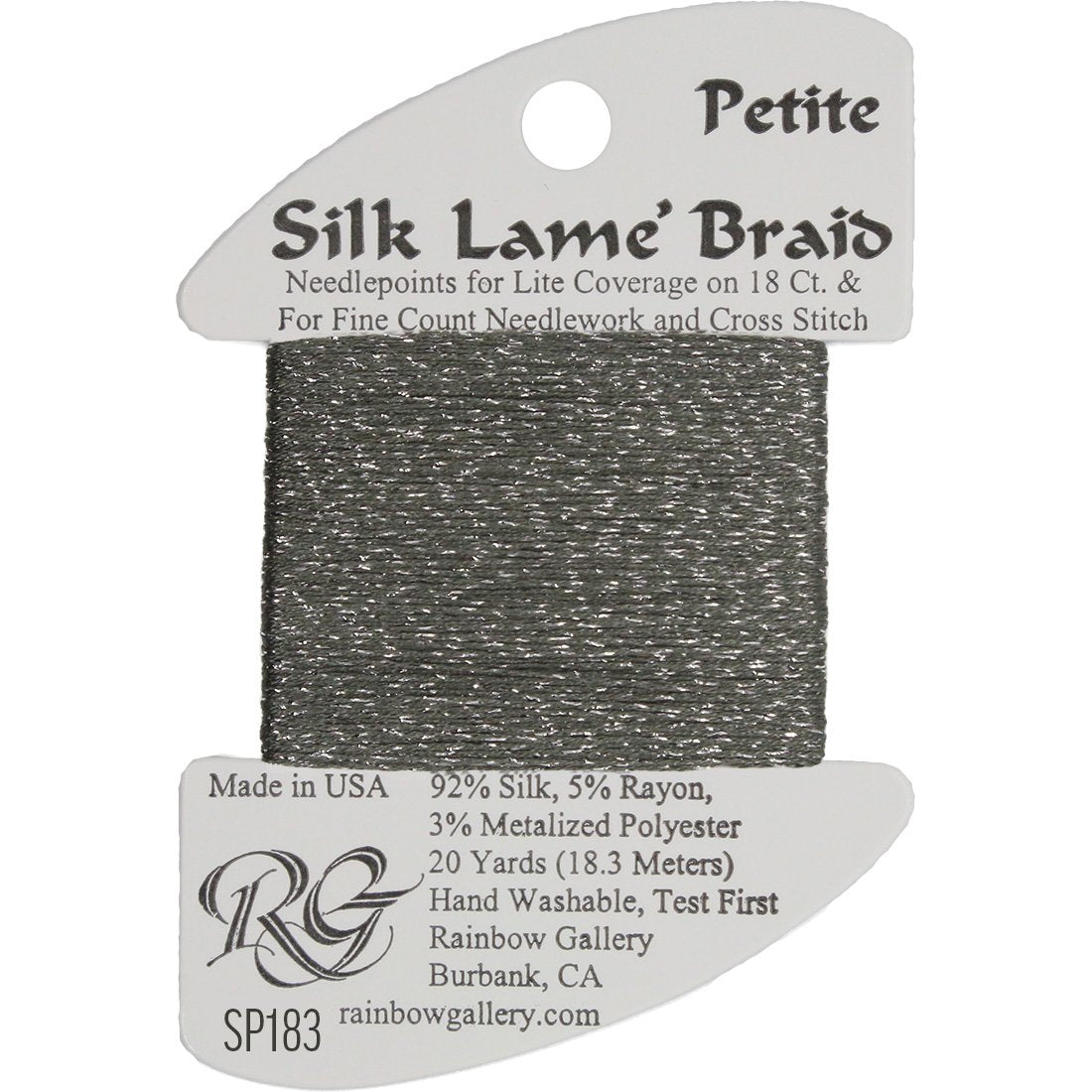 Petite Silk Lame Braid,  Group 2
