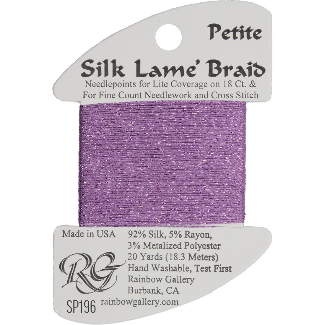 Petite Silk Lame Braid,  Group 2