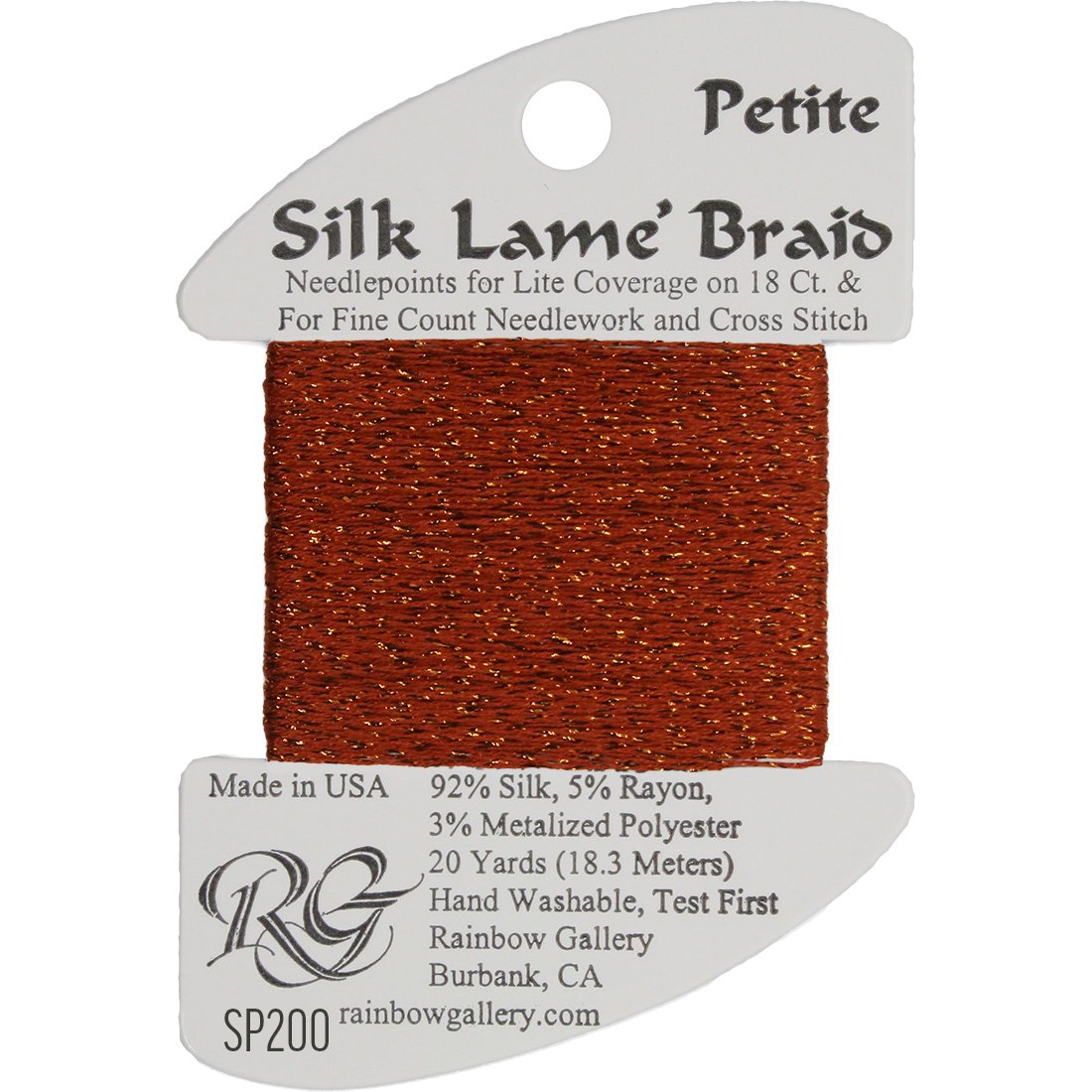 Petite Silk Lame Braid,  Group 2
