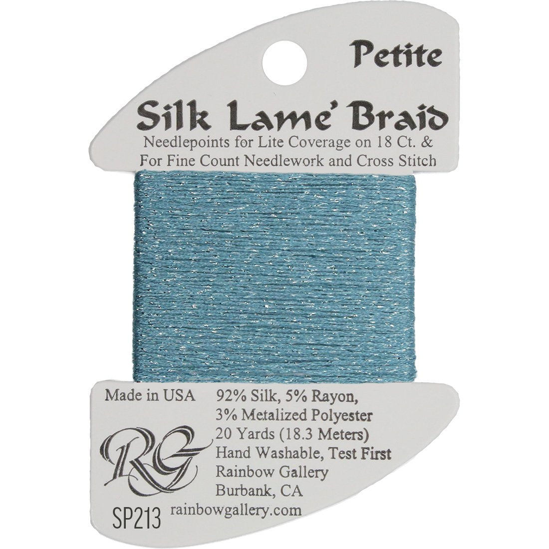 Petite Silk Lame Braid, Group 3