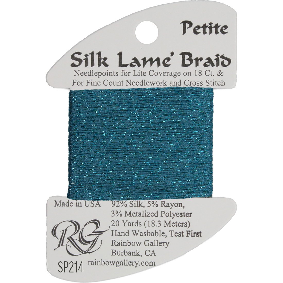 Petite Silk Lame Braid, Group 3