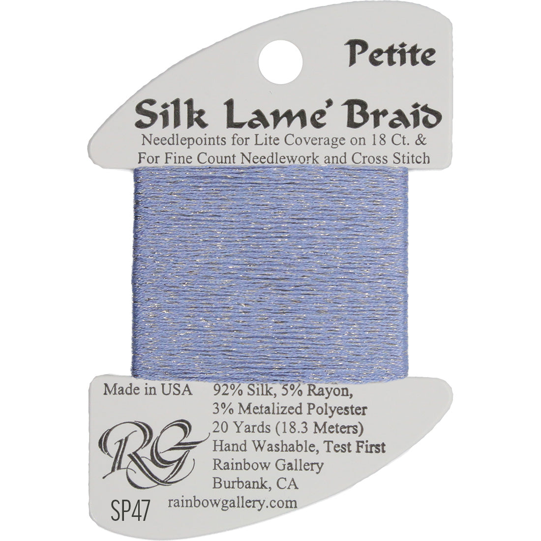 Petite Silk Lame Braid,  Group 1