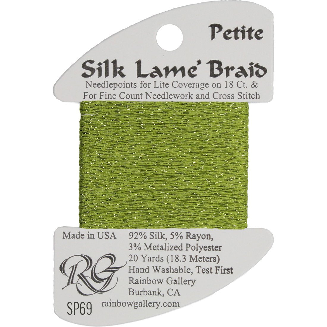 Petite Silk Lame Braid,  Group 1