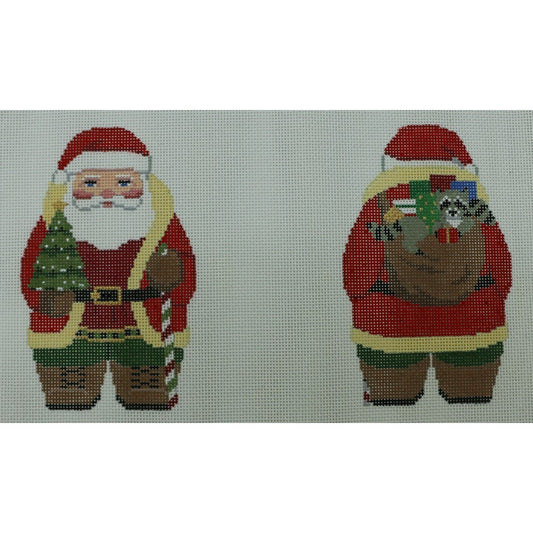 Woodsman Santa, 2-sided, 13 mesh