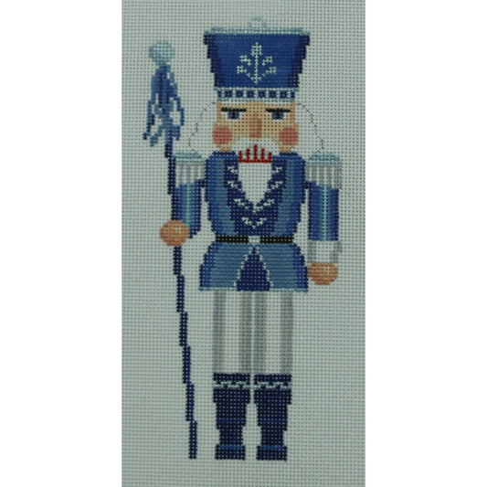 Blue/White/Silver Guard Nutcracker