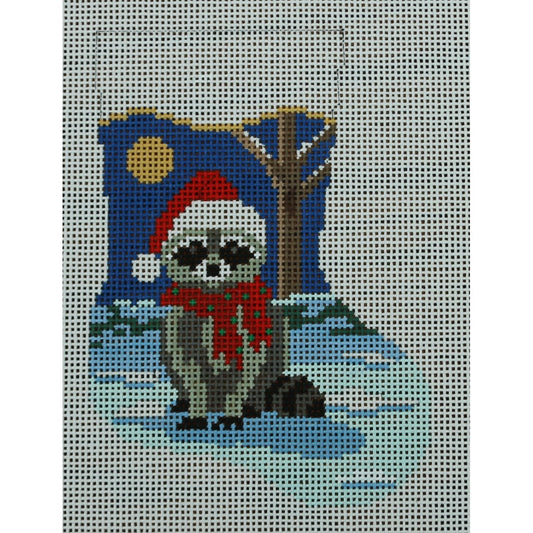 Night Raccoon Mini Stocking