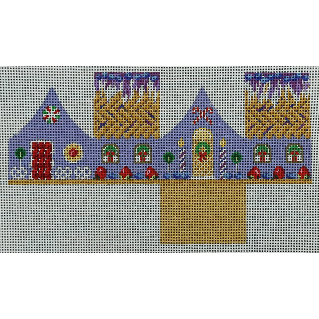 Blueberry Pie 3D Gingerbread House