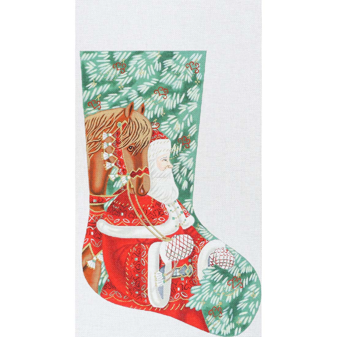 Santa with Horse, 13 mesh