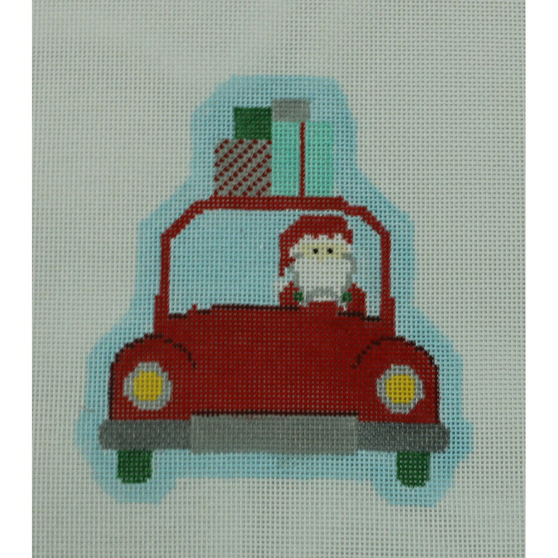Santa in Car