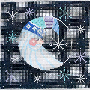 Crescent Moon Santa