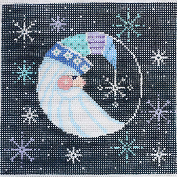 Crescent Moon Santa