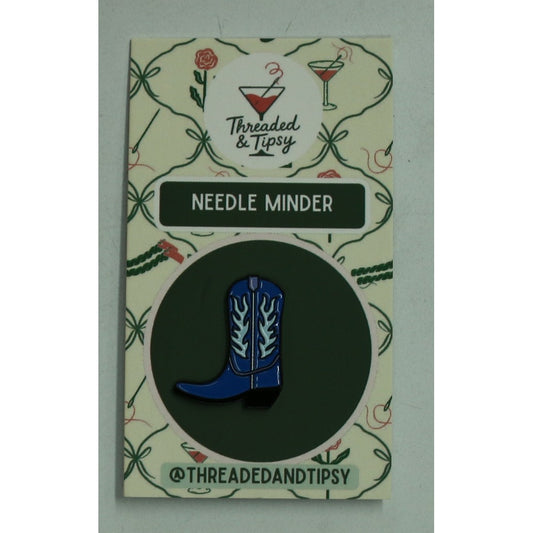 Blue Boot Needle Minder