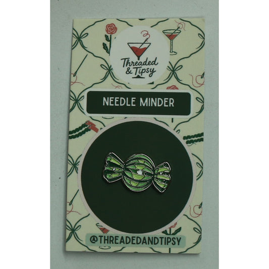 Green Wrapped Candy Needle Minder