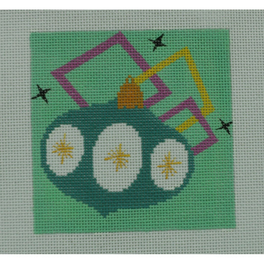 Teal Green Ornament