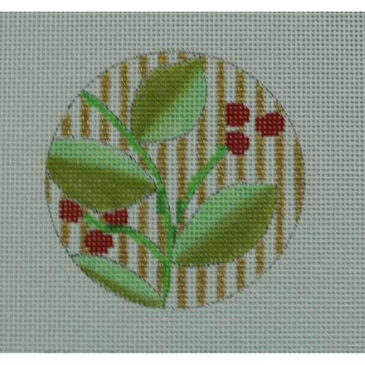 Leaves & Red Flowers
