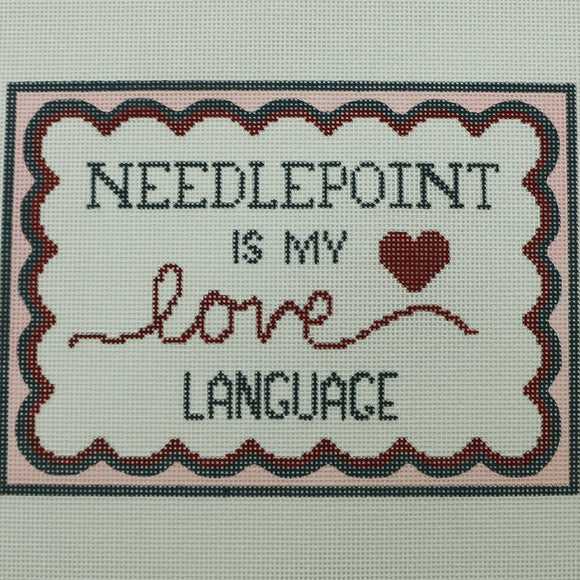 Needlepoint...Love Language