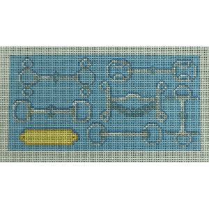 Bits & Nameplate, Devon Blue